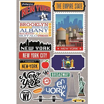 Reminisce Stickers, Jetsetters - New York