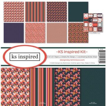 Reminisce 12X12 Collection Kit, KS Inspired