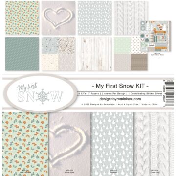 Reminisce 12X12 Collection Kit, My First Snow