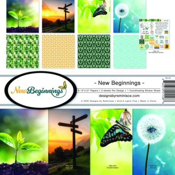 Reminisce New Beginnings 12X12 Collection Kit