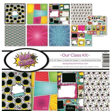 Reminisce 12X12 Collection Kit, Our Class