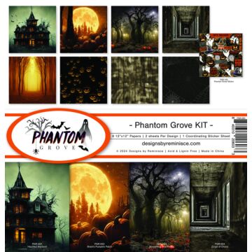 Reminisce 12X12 Collection Kit, Phantom Grove