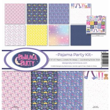 Reminisce 12X12 Collection Kit, Pajama Party