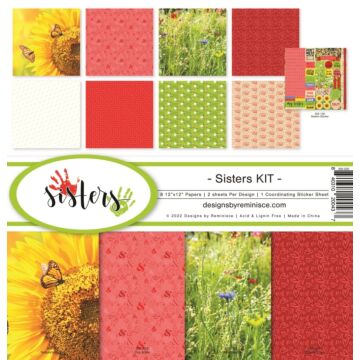 Reminisce 12X12 Collection Kit, Sisters