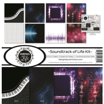 Reminisce 12X12 Collection Kit, Soundtrack of Life