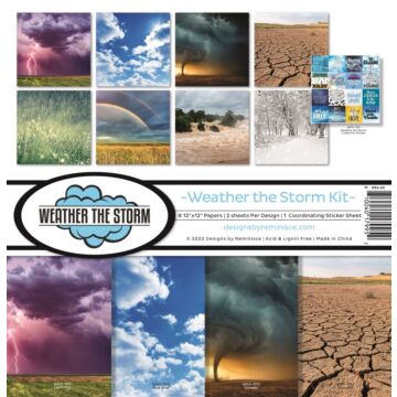 Reminisce 12X12 Collection Kit, Weather The Storm