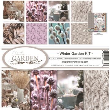 Reminisce 12X12 Collection Kit, Winter Garden