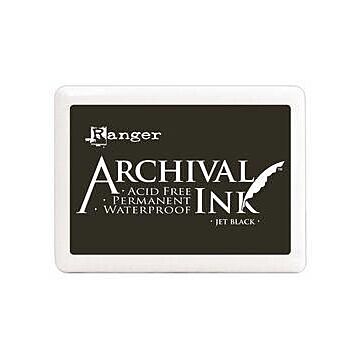 Ranger Archival Ink Pad, Jet Black