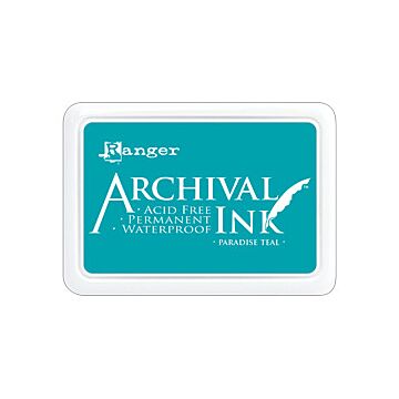 Ranger Archival Ink Pad, Paradise Teal