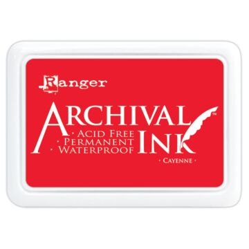 Ranger Archival Ink Pad, Cayenne