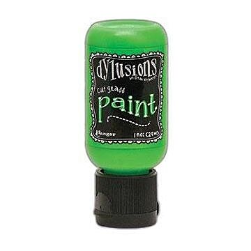 Ranger Dylusions Paint, 1 oz. Flip Cap Bottle - Cut Grass