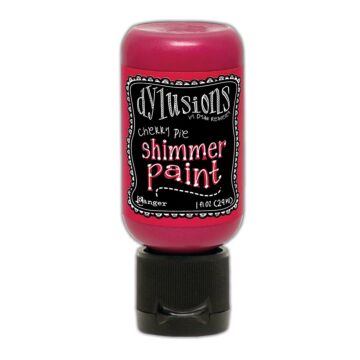 Dylusions Shimmer Paint, Cherry Pie