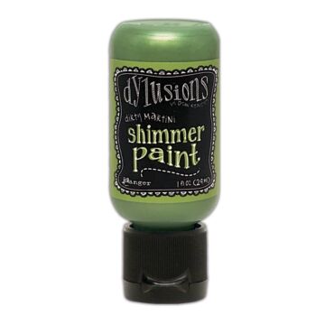 Ranger Dylusions Shimmer Paint, Dirty Martini