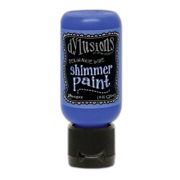 Ranger - Dylusions Shimmer Paint, Periwinkle Blue
