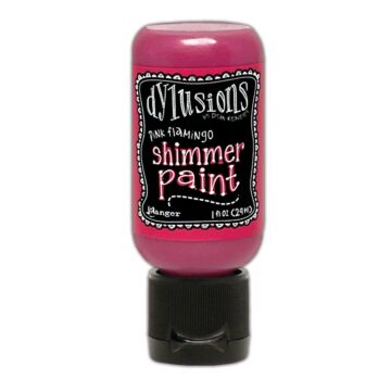 Ranger - Dylusions Shimmer Paint, Pink Flamingo
