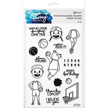 Ranger Simon Hurley create. Slam Dunk! Clear Stamp