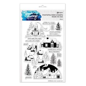 Ranger Simon Hurley create. Clear Stamp, Winter Wonderland