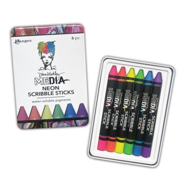 Ranger Dina Wakley MEdia Scribble Sticks, Set #4