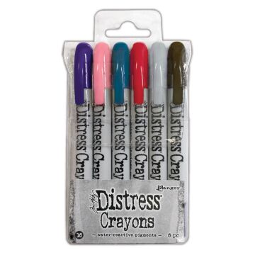 Ranger Distress Crayon Set #16 (6pc)