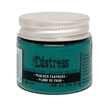 Ranger Distress Embossing Glaze, Peacock Feathers