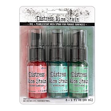 Ranger Distress Mica Stain Set, Holiday #6