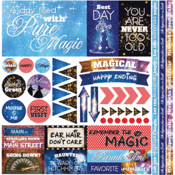 Reminisce - REAL MAGIC 2018: REAL MAGIC 12X12 STICKER