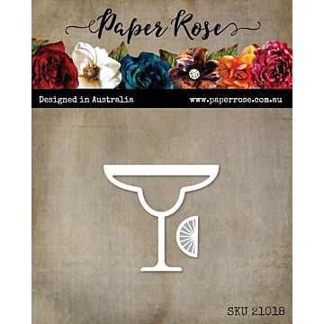 Paper Rose Die, Margarita Glass