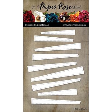 Paper Rose Die, Wonky Stack Background