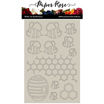 Paper Rose Chipboard Embellishments, Bee Hive