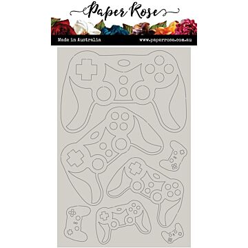 Paper Rose Chipboard Embellishments, Gaming Controller