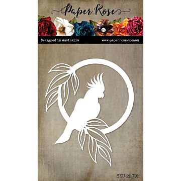 Paper Rose Die, Cockatoo Circle Frame