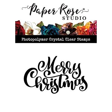 Paper Rose Clear Stamp