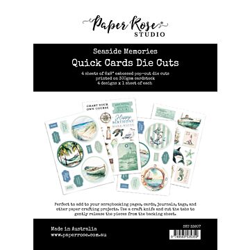 Paper Rose Quick Cards Die Cuts