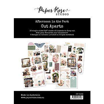 Paper Rose Cut Aparts Paper Pack, Afternoon in the Park