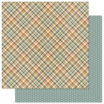 Paper Rose 12X12 Patterned Paper, Lakeside Memories Basics D
