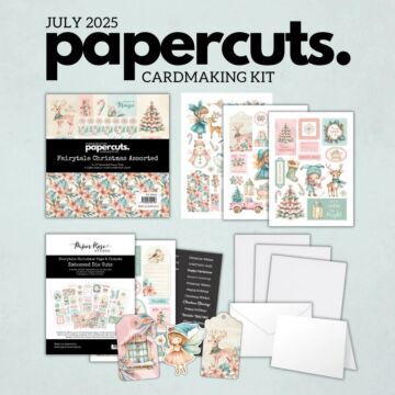 Paper Rose Papercuts Cardmaking Kit, Fairytale Christmas