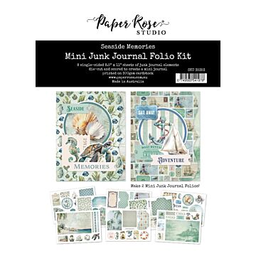 Paper Rose Mini Junk Journal Folio Kit