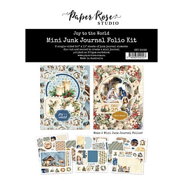 Paper Rose 8.5X11 Mini Junk Journal Folio Kit