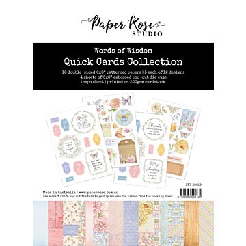 Paper Rose Quick Cards Collection, Words of Wisdom