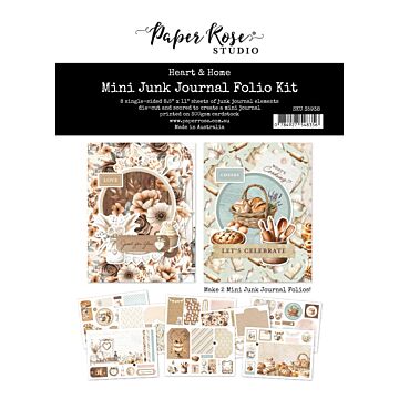 Junk Journal Folio Kits, Heart & Home Memories