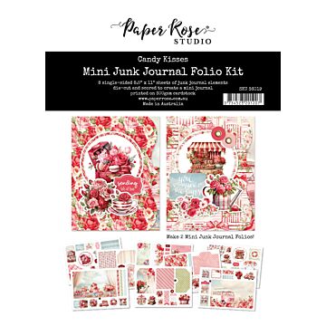 Paper Rose Mini Junk Journal Folio Kit