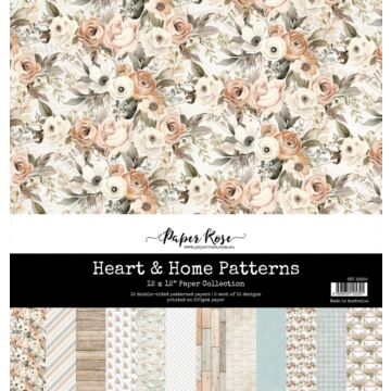 12X12 Paper Collection, Heart & Home Memories Patterns