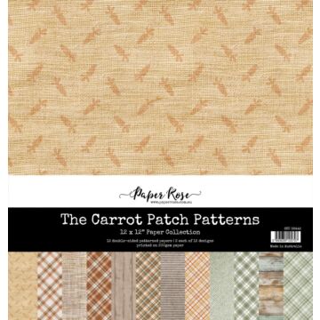 12X12 Paper Collection, The Carrot Patch Patterns
