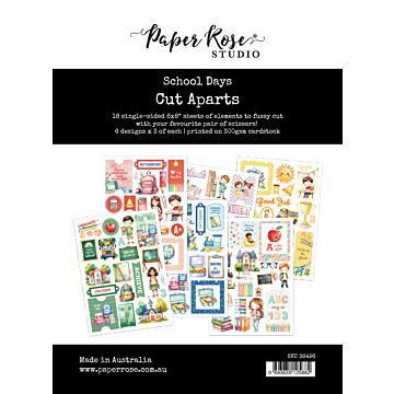 Paper Rose Studio School Days Cut Aparts