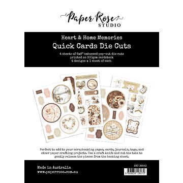 Quick Cards Die Cuts, Heart & Home Memories