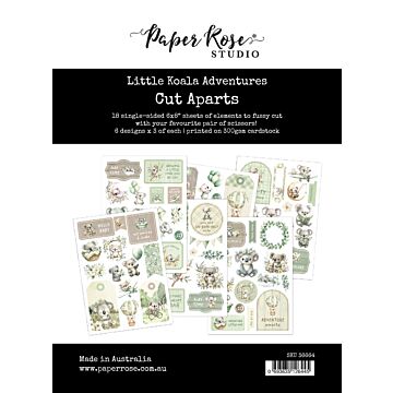 Paper Rose Studio Little Koala Adventures Cut Aparts
