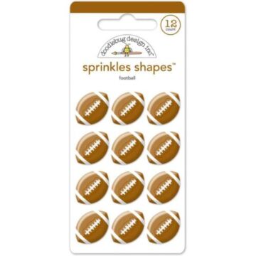 Doodlebug Design - Sprinkles Shapes - Football