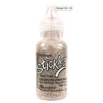 Ranger Ink - Stickles Glitter Glue - Platinum