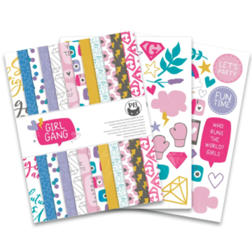P13 - Girl Gang Collection - 6 x 8 Paper Pad