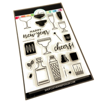 Catherine Pooler - Cocktail Party Stamp Set